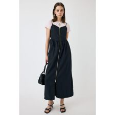FRONT ZIP NYLON キャミドレス
