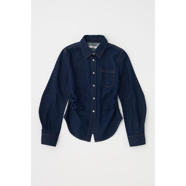 moussy ZIP UP WAIST SHAPE シャツ MOUSSY（マウジー）の「ZIP UP WAIST SHAPE シャツ（シャツ