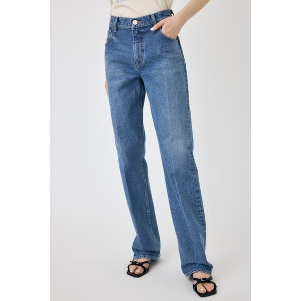 moussy MVS CENTER PRESS ストレートデニム moussy｜MVS CENTER PRESS ストレートデニム | Rakuten Fashion