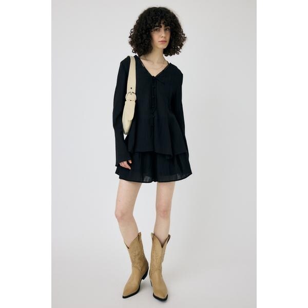 WAIST TUCK REMAKE ミニドレス | マウジー(MOUSSY) | マルイ