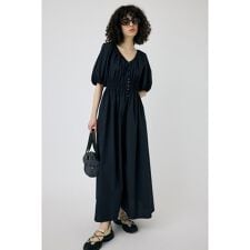 WAIST GATHER ロングドレス