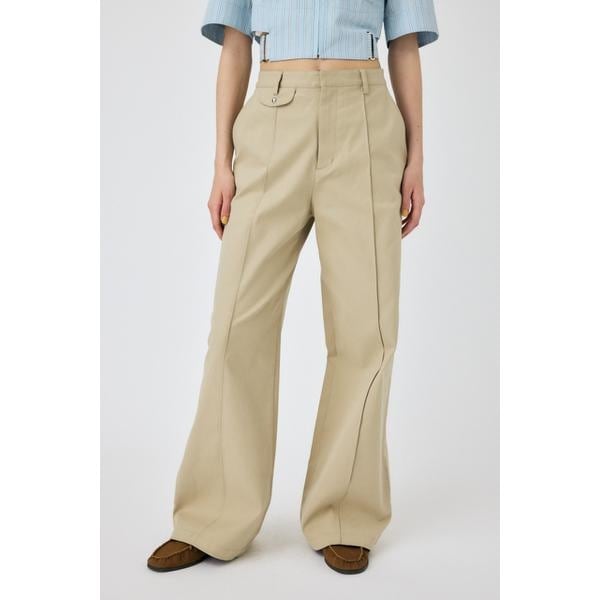 MOUSSY CRINKLED サテンパンツ moussy｜CRINKLED サテンパンツ | Rakuten Fashion(楽天