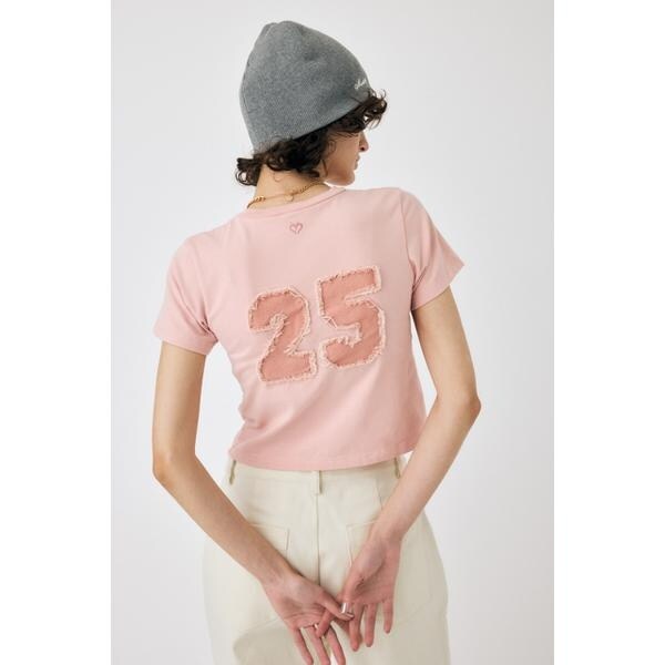 MOUSSY PATCH DENIM 25TH Tシャツ MOUSSY | PATCH DENIM 25TH Tシャツ (Tシャツ・カットソー(半袖