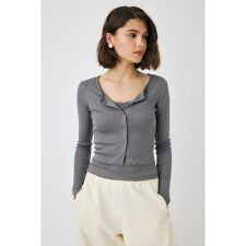 EYELET U-NECK カーデ & キャミ