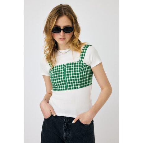 [^ԁF010HSA30-1901]yCOMPACT TWEED BUSTIERzJbƂfނ̃cC[hrX`FłBVvɂȂ肪ȉẴR[fBl[g1ŃR[fBl[gɍʂ𑫂Ă܂BtgWbvŒE₷Ƃ|CgBwɂ̓SĂ̂ŊyɂyނƂł܂B{i͐ߎgpDŕEzF\nłBnAԎ̎gpĂ܂̂ŁA|ɂӂBFȂ򊴁FȂLkFȂnF