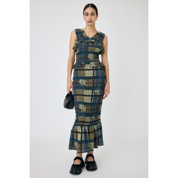 【新品】マウジー　MERMAID LACE DRESS MOUSSY | MERMAID LACE ドレス (ワンピース(ロング） ) |SHEL