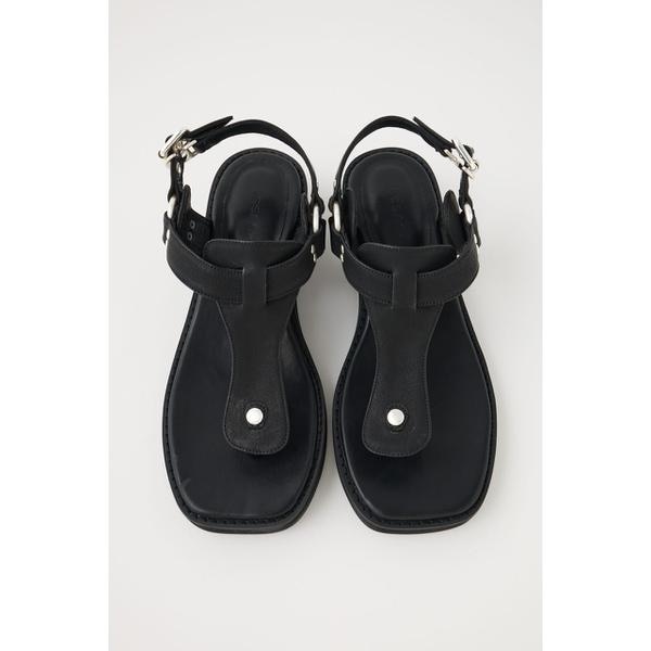 MOHI／ハラコクロスストラップシューズ | ナノユニバース(NANO