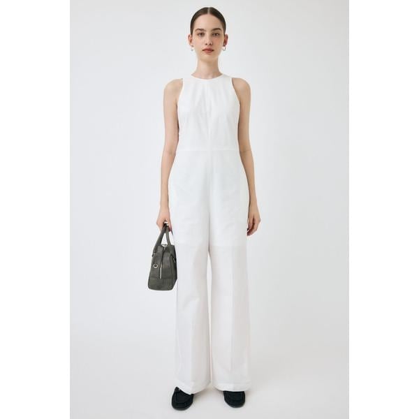 MOUSSY マウジー　CORSET STRAP DENIM ジャンプスーツ セール】CORSET STRAP DENIM ジャンプスーツ（つなぎ