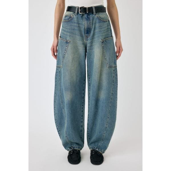 NARROWED HEM コクーンストレート | マウジー(MOUSSY) | マルイウェブ