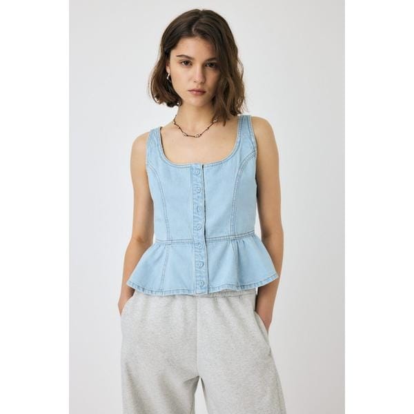 ブラウス シャツ EYELET CAPSLEEVE ブラウス レディース moussy｜EYELET CAPSLEEVE ブラウス | Rakuten Fashion(楽天