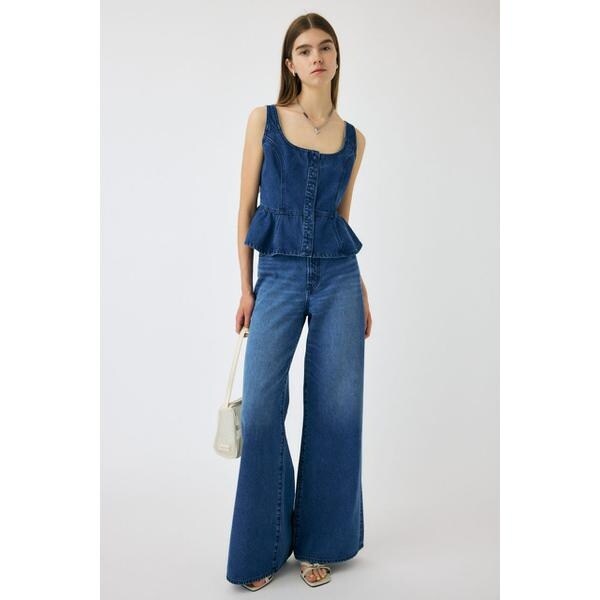 SQUARE NECK デニム ビスチェ | マウジー(MOUSSY) | マルイ