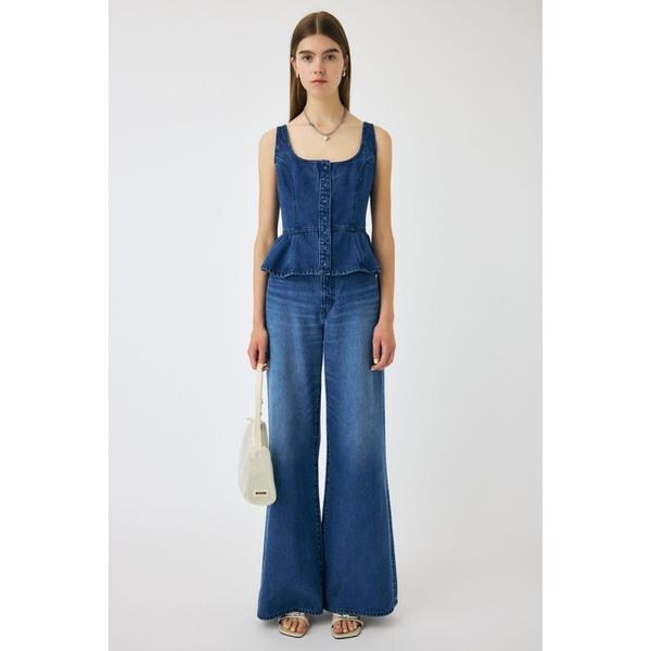 square neck デニム　ビスチェ MOUSSY | SQUARE NECK デニム ビスチェ (シャツ・ブラウス