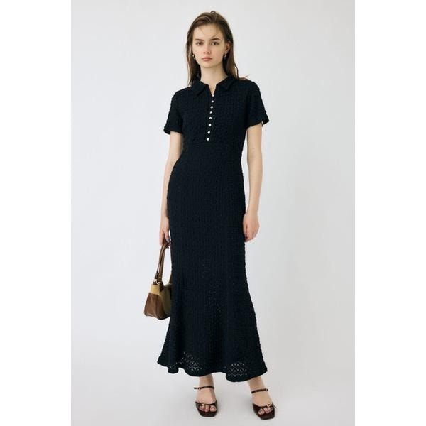 MERMAID LACE ドレス MOUSSY 2 IVORY M ワンピース MOUSSY | MERMAID LACE ドレス (ワンピース(ロング） ) |SHEL