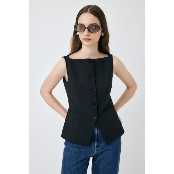 BOAT NECK ベスト | マウジー(MOUSSY) | マルイウェブチャネル