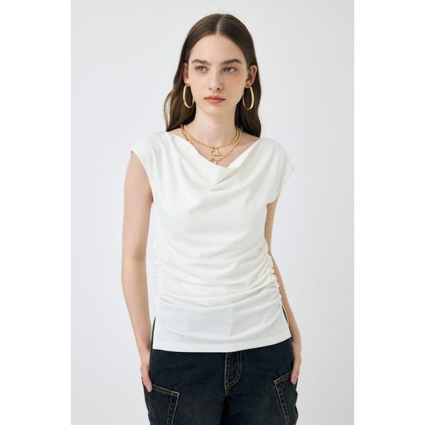 EYELET CAPSLEEVE ブラウス | マウジー(MOUSSY) | マルイウェブ