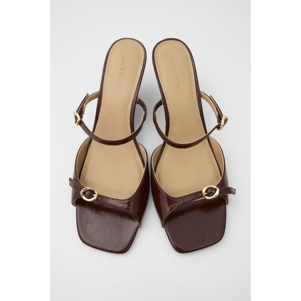 moussy DOUBLE BELTED WEDGE サンダル MOUSSY | DOUBLE BELTED WEDGE サンダル (サンダル ) |SHEL'TTER