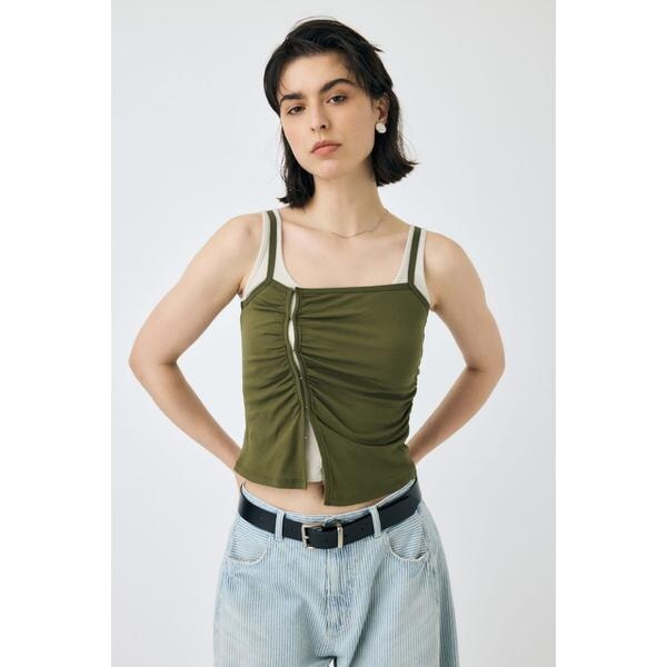 DOUBLE LAYERED SHEER タンク | マウジー(MOUSSY) | マルイ