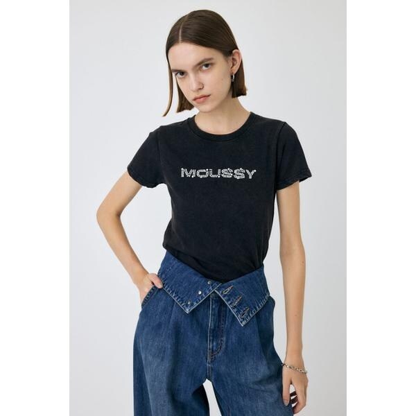 tシャツ (HLAADA for ROSEBUD)EMBROIDERY FOOT BALL TEE レディース HLAADA for ROSEBUD)EMBROIDERY FOOT BALL TEE（Tシャツ