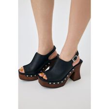 【ViVi掲載】PLATFORM WOOD サンダル
