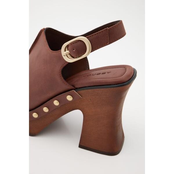 ViVi掲載】PLATFORM WOOD サンダル