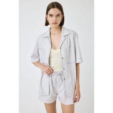 OPEN COLLAR シャツ