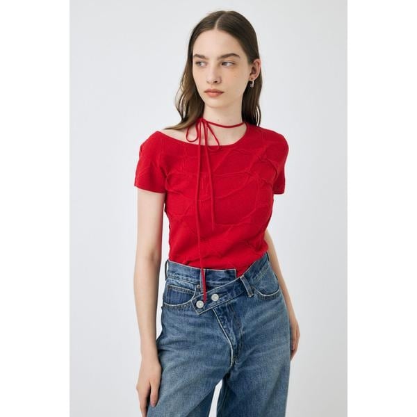 NECK STRAP ジャガード TEE | マウジー(MOUSSY) | マルイウェブ