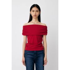 SHEER OFF SHOULDER トップス