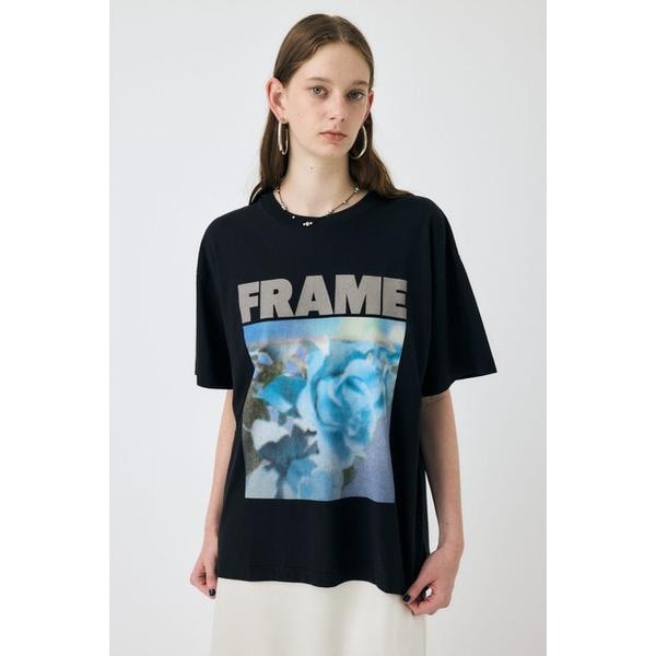 [}C]FRAME OF A FILM TEE/}EW[iMOUSSYj L/BLK1