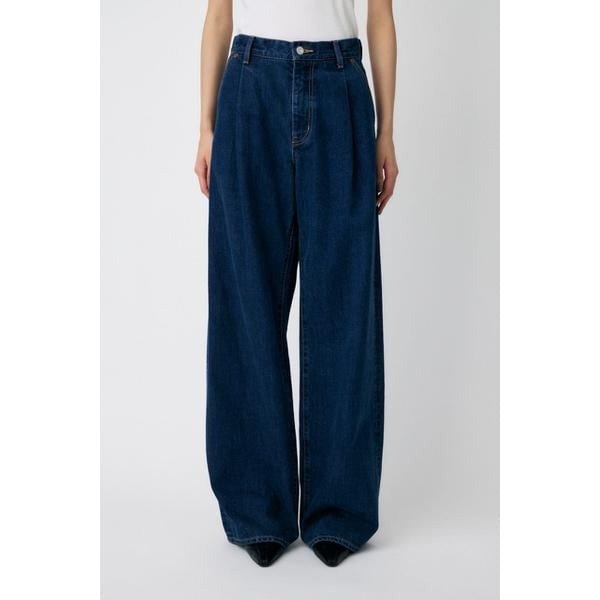 TUCK WIDE ストレートデニム