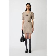 BIG COLLAR MINI ドレス