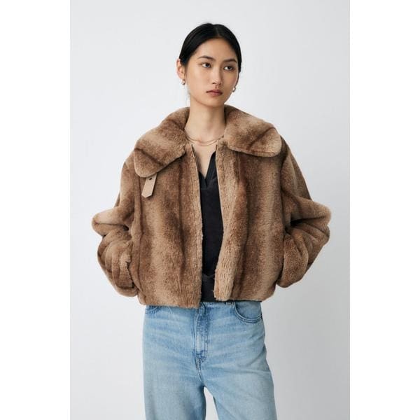 FAUX LEATHER OVERSIZE ブルゾン | スライ(SLY) | マルイウェブ
