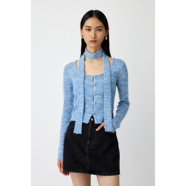 LILY BROWN MIXボーダーニットトップス LILY BROWN｜MIXボーダーニットトップス | Rakuten Fashion(楽天