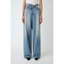 CROSS WAIST WIDE ストレート