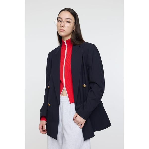 a 美品 NOBLE 2WAYダブルカラーショートブルゾン 2WAYダブルカラーショートブルゾン | ノーブル(Noble) | マルイ