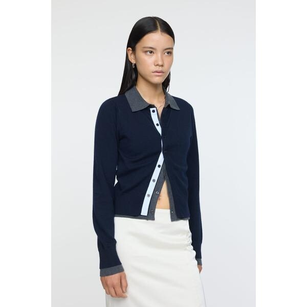 DOUBLE LAYERED ニットシャツ | マウジー(MOUSSY) | マルイウェブチャネル