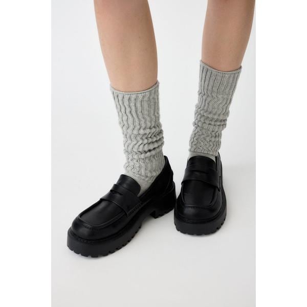 otonaMUSE掲載】SQUARE TOE LOAFER ヒール | マウジー(MOUSSY