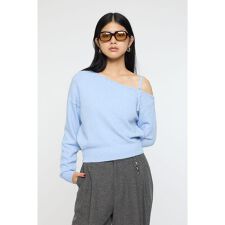 BUTTON STRAP ワンショルダートップス