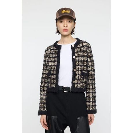 [^ԁF010IA370-6341]yCOMPACT KNIT TWEED JACKET^RpNgjbgcC[h WPbg z|CgƂD肪IȌ̃cC[hfނgpAʊ̂鎅Ŏdグꂽŝ\͂̃cC[hWPbgBfBe[悢TCYŁACɂȂ̌^Jo[X^CAbvĂ鉩ŃgĥVGbgcC[hWPbgBZj[V[ł͂ꂢ߂ɁAJWAȃfjƍ킹ĂT}ɂȂA񂵗͔Q̖\ACełBItBX₿Ƃoɂ҂ŁAN[[bg1΁AƏd󂷂邱ƊԈႢȂłBRbgx[XŌ}AV[I΂ɒȂdオƂȂĂ܂BX^COIP[WV[ł͂ꂢ߂ɁAJWAȃfjƍ킹ĂL}܂BnFȂ@nFȂLkFȂ򊴁FȂîCɓo^CɓACe̍ēׁE݌1_Ȃǂ̒ʒm󂯎邱Ƃł܂BuĥCɓo^VACeׂ̓lCACe̍ēׁA߃gsbNXȂǁAuh̏󂯎邱Ƃł܂B[ӎ]摜̏i̓TvłBۂ̏iƎdlAH኱قȂꍇ܂B摜̏i͌̏Ǝ˂pxAg̃j^[ɂAƐFقȂꍇ܂BpA舵̍ۂ́AAeV^OmFB
