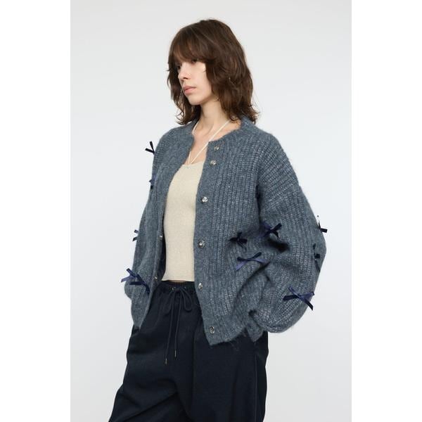 ZIP UP KNIT カーディガン | マウジー(MOUSSY) | マルイウェブチャネル