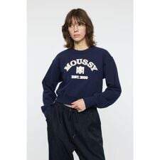 MOUSSY F/LEATHER PATCH プルオーバー