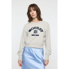 MOUSSY F/LEATHER PATCH プルオーバー