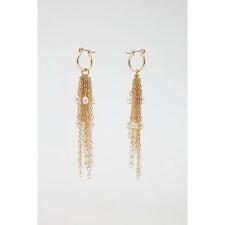 F/PEARL FRINGE イヤリング