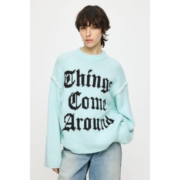 マウジー] JACQUARD ニットトップスMOUSSY | HONDA JACQUARD ニット