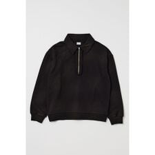 HALF ZIP SWEAT POLO プルオーバー