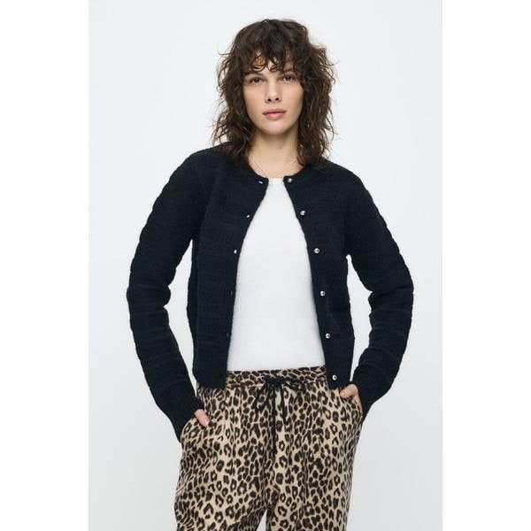 SHADOW STRIPE KNIT カーディガン