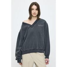FADED V NECK SWEAT シャツ