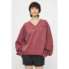 FADED V NECK SWEAT シャツ