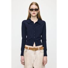 HIGH GAUGE KNIT シャツ