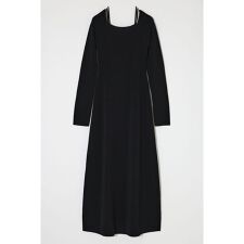 OPEN NECK KNIT LONG ドレス