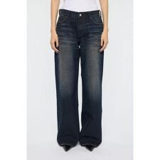 DIRT EFFECTED WIDE STRAIGHT デニムパンツ